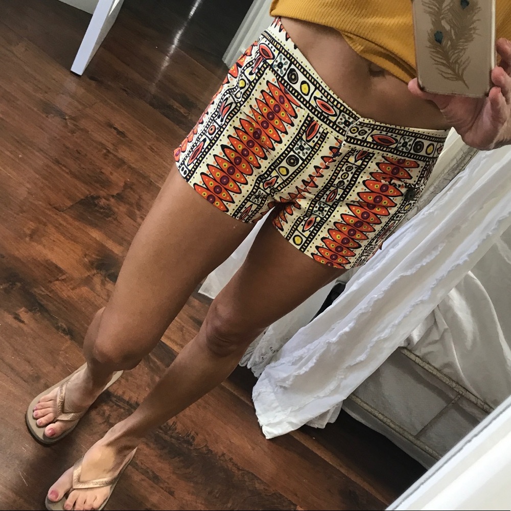 Trina Turk Multicolor Patterned Women Shorts